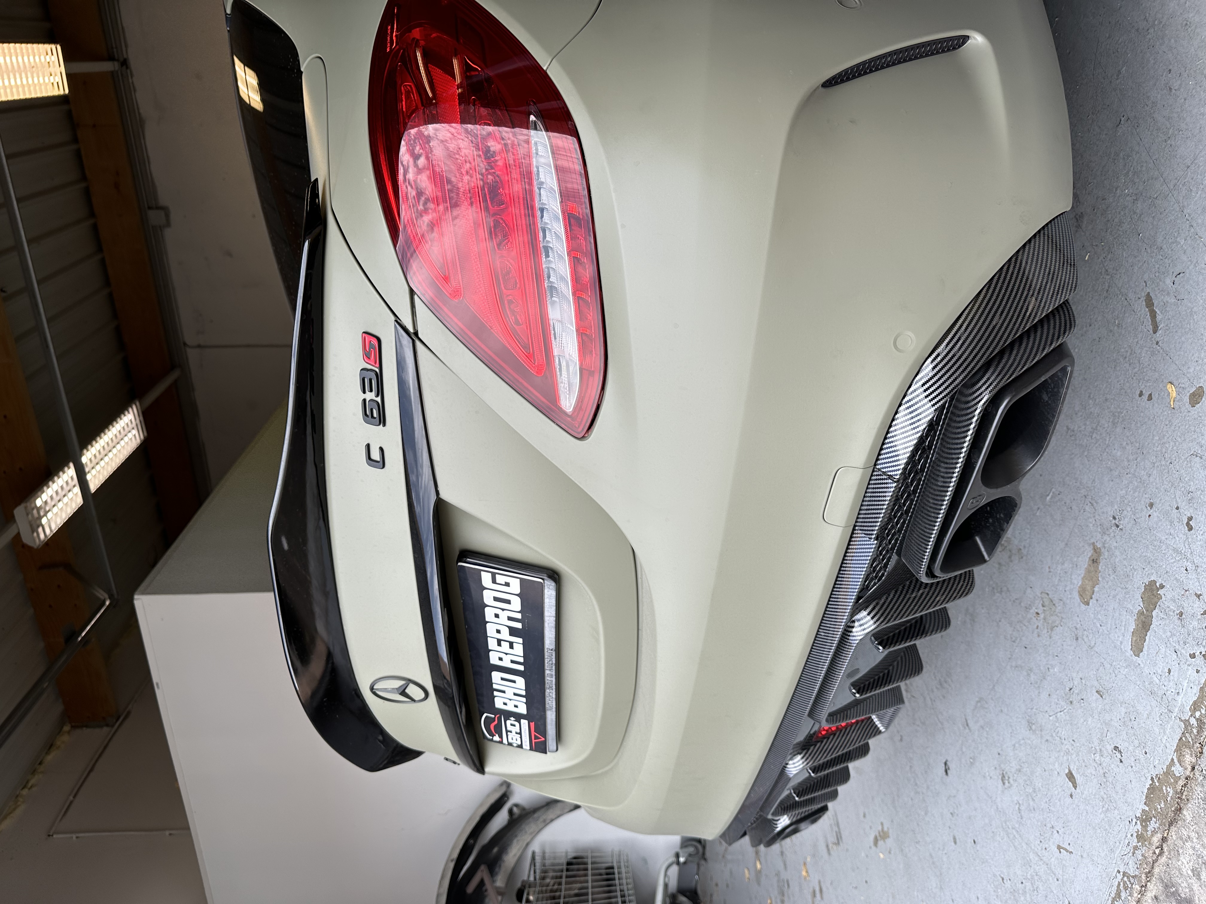 Mercedes C63s 700+ par BHD Reprogrammation